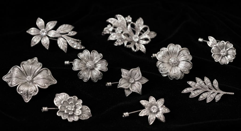 Bali silver brooches wholesale