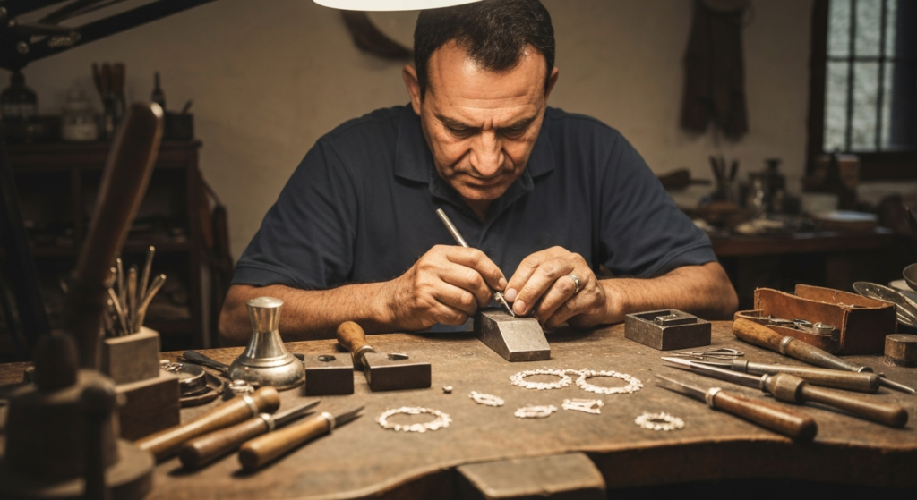 Balinese silversmithing techniques