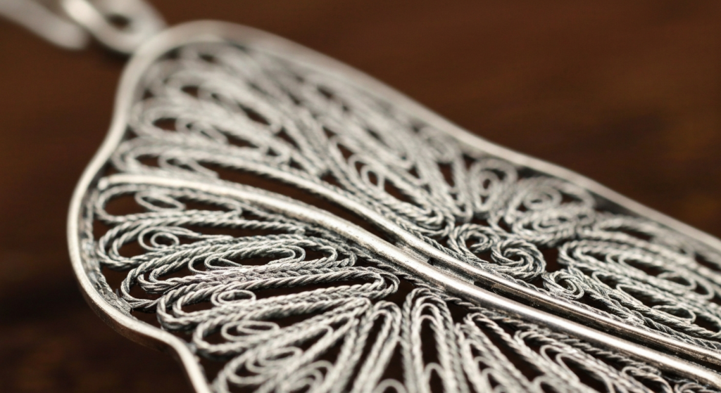 Bali filigree silver jewelry