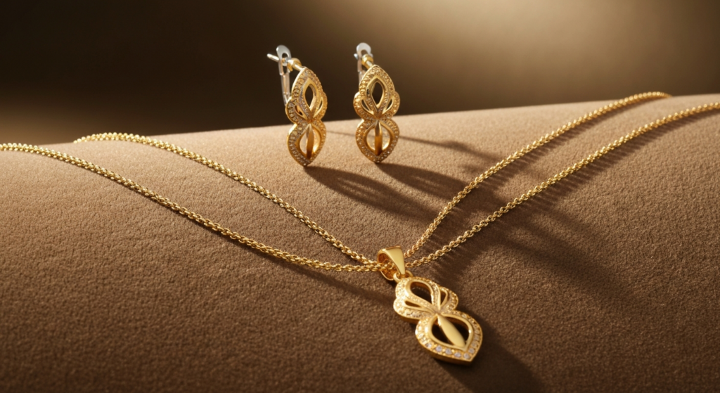 Bali gold plated silver jewelry