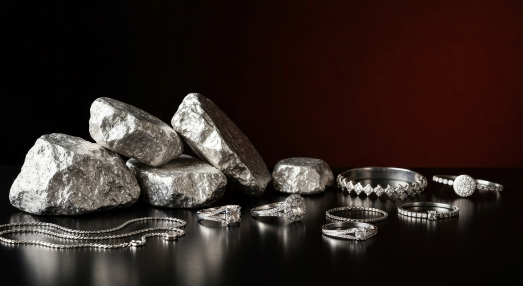 Sterling silver raw materials