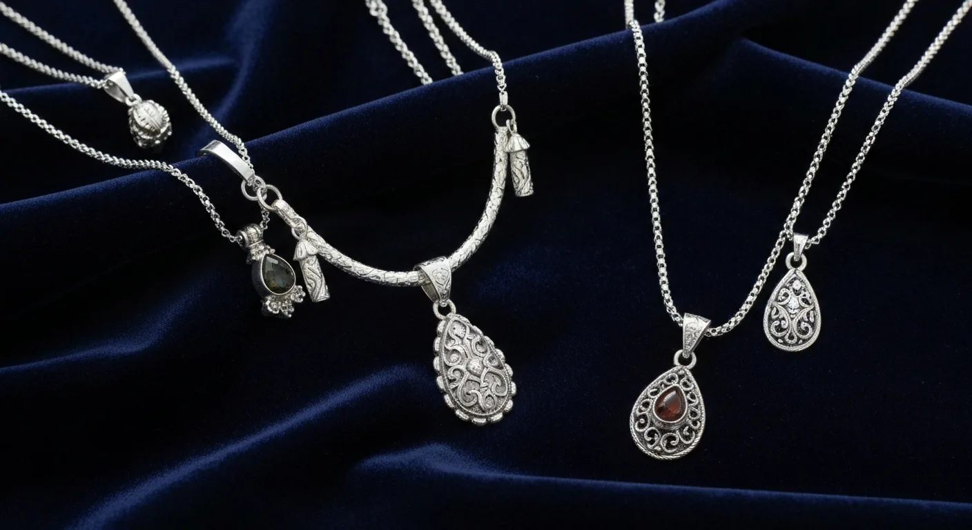 Silver Necklaces