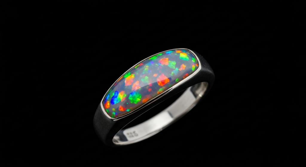 Bali opal silver jewelry