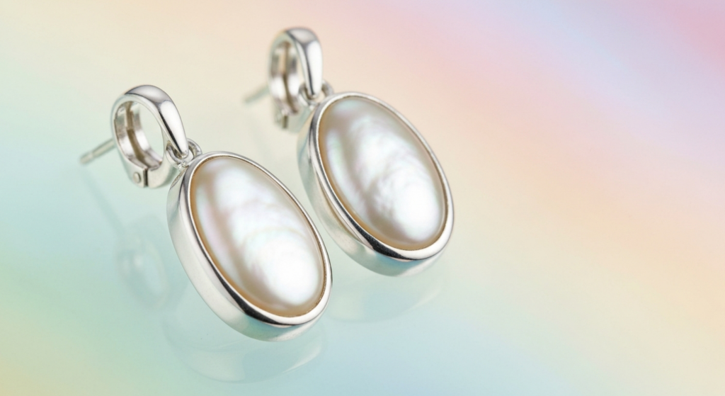 Bali mother of pearl silver jewelry