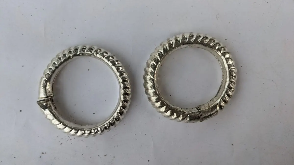 Silver Bangles