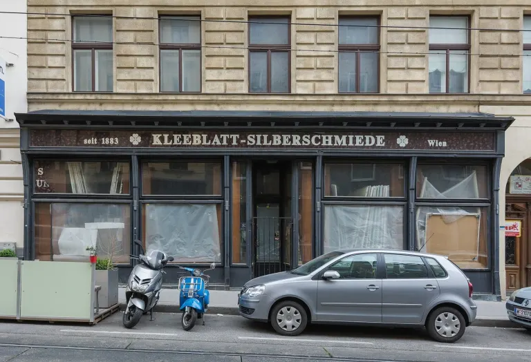 Wien 7 Kaiserstraße 83 former silversmith shop